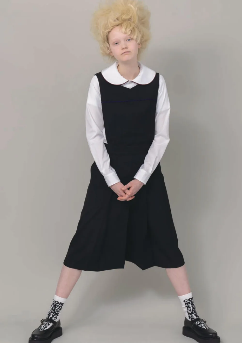 コムデギャルソンガール 2021年秋冬 LOOK 3