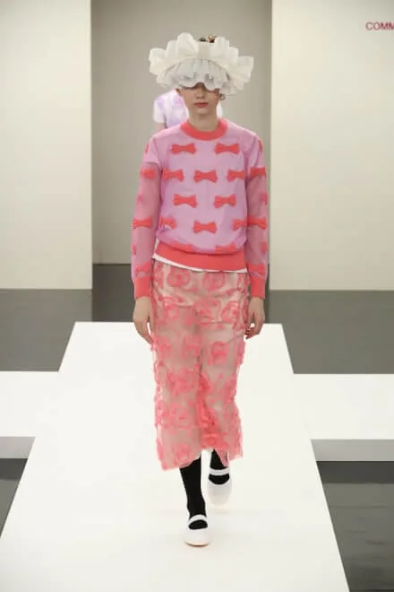 トリココムデギャルソン 2017春夏 LOOK 6