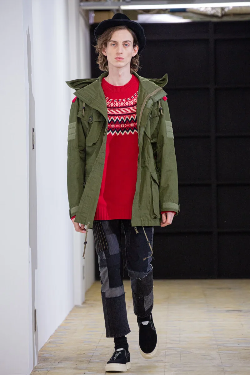 ジュンヤワタナベマン 2021年秋冬 LOOK 30
