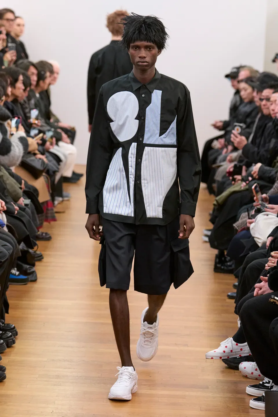 コムデギャルソンシャツ 2026年秋冬 LOOK 8