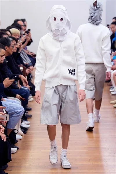 コムデギャルソンシャツ 2019春夏 LOOK 33