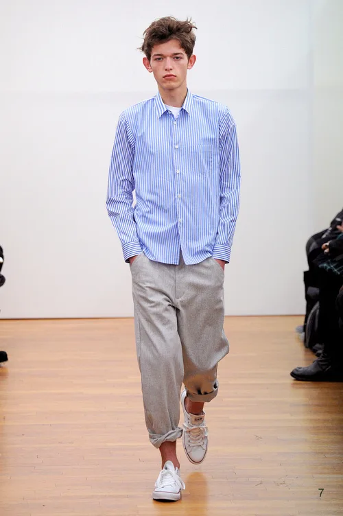 コムデギャルソンシャツ 2015秋冬 LOOK 7