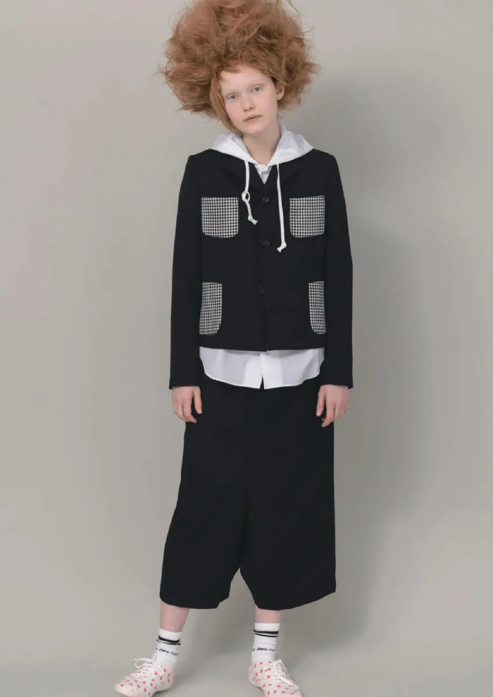コムデギャルソンガール 2021年秋冬 LOOK 26