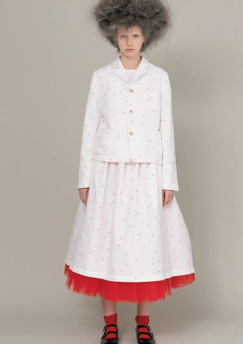 コムデギャルソンガール 2021春夏 LOOK 36