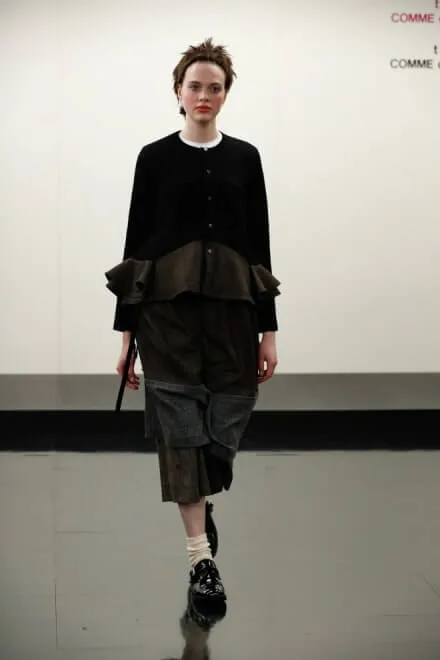トリココムデギャルソン 2017秋冬 LOOK 44