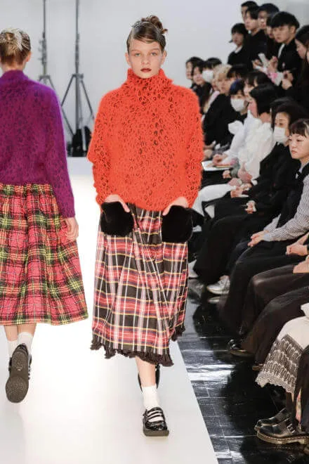 トリココムデギャルソン 2019秋冬 LOOK 36