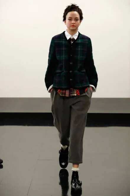 トリココムデギャルソン 2017秋冬 LOOK 47