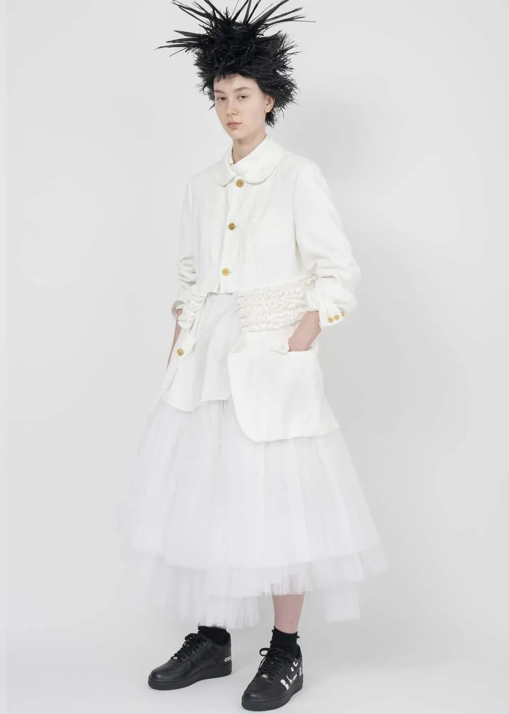 ブラックコムデギャルソン 2025年春夏 LOOK 33