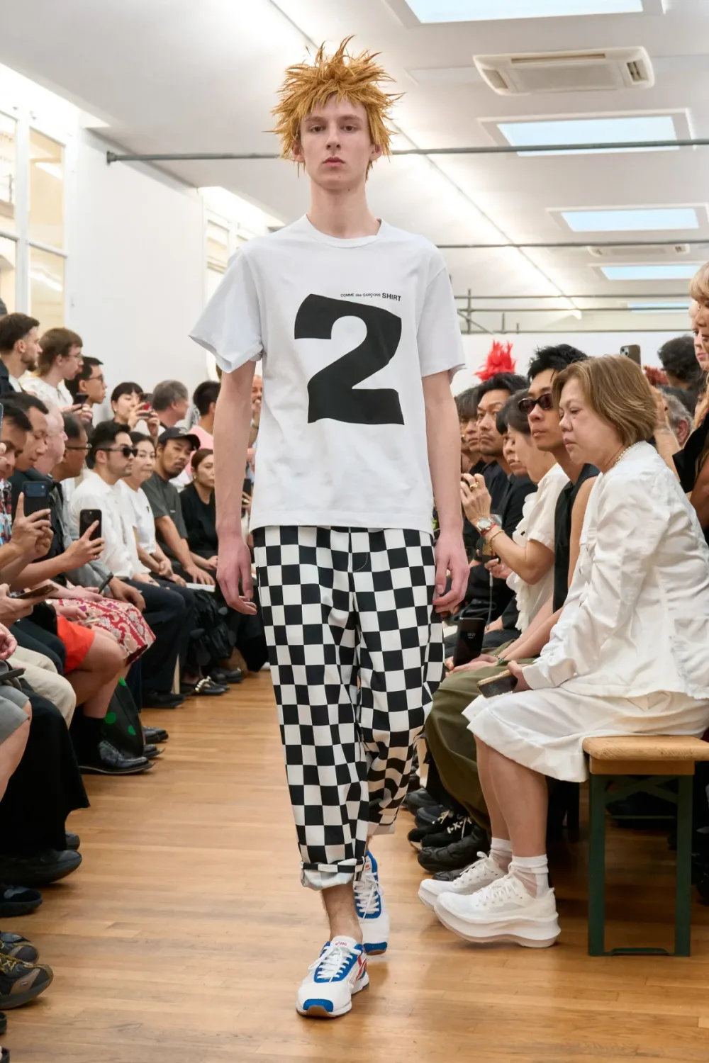 コムデギャルソンシャツ 2027年春夏 LOOK 40