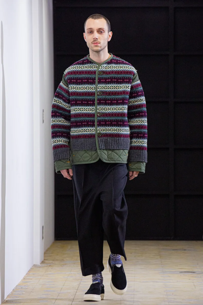 ジュンヤワタナベマン 2021年秋冬 LOOK 3
