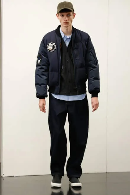 コムデギャルソンオム 2017秋冬 LOOK 2
