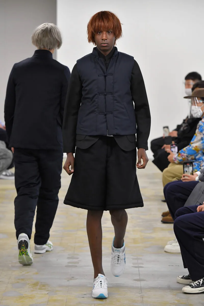コムデギャルソンシャツ 2021年秋冬 LOOK 17