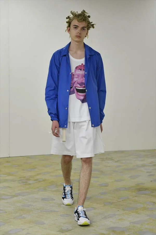 コムデギャルソンシャツ 2021春夏 LOOK 19