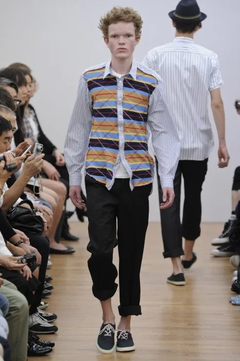コムデギャルソンシャツ 2010春夏 LOOK 19