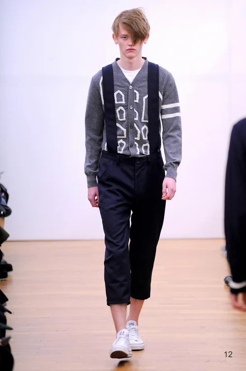 コムデギャルソンシャツ 2015秋冬 LOOK 12