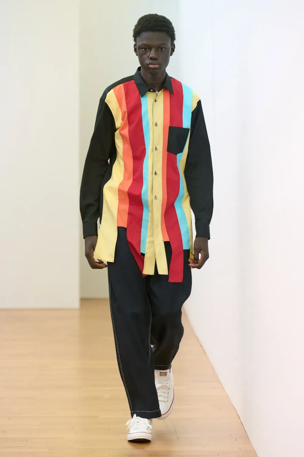 コムデギャルソンシャツ 2024年秋冬 LOOK 23