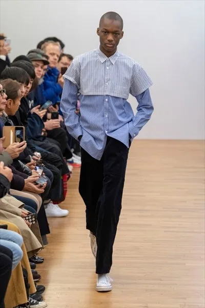 コムデギャルソンシャツ 2019秋冬 LOOK 22