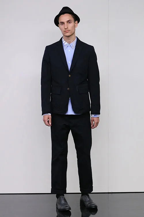 コムデギャルソンオム 2015年秋冬 LOOK 2