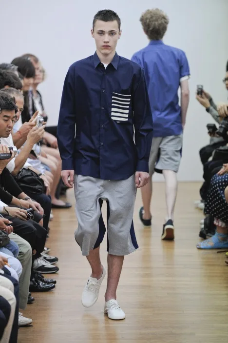 コムデギャルソンシャツ 2010春夏 LOOK 6