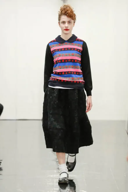 トリココムデギャルソン 2018秋冬 LOOK 21