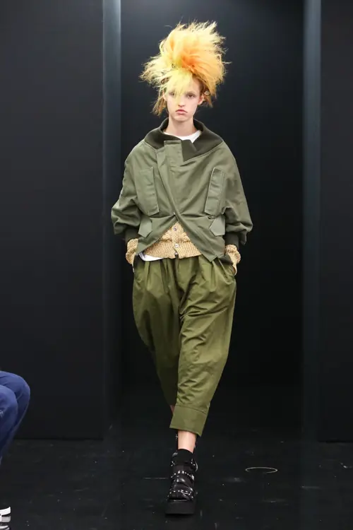 トリコ・コムデギャルソン 2013年秋冬 LOOK 4