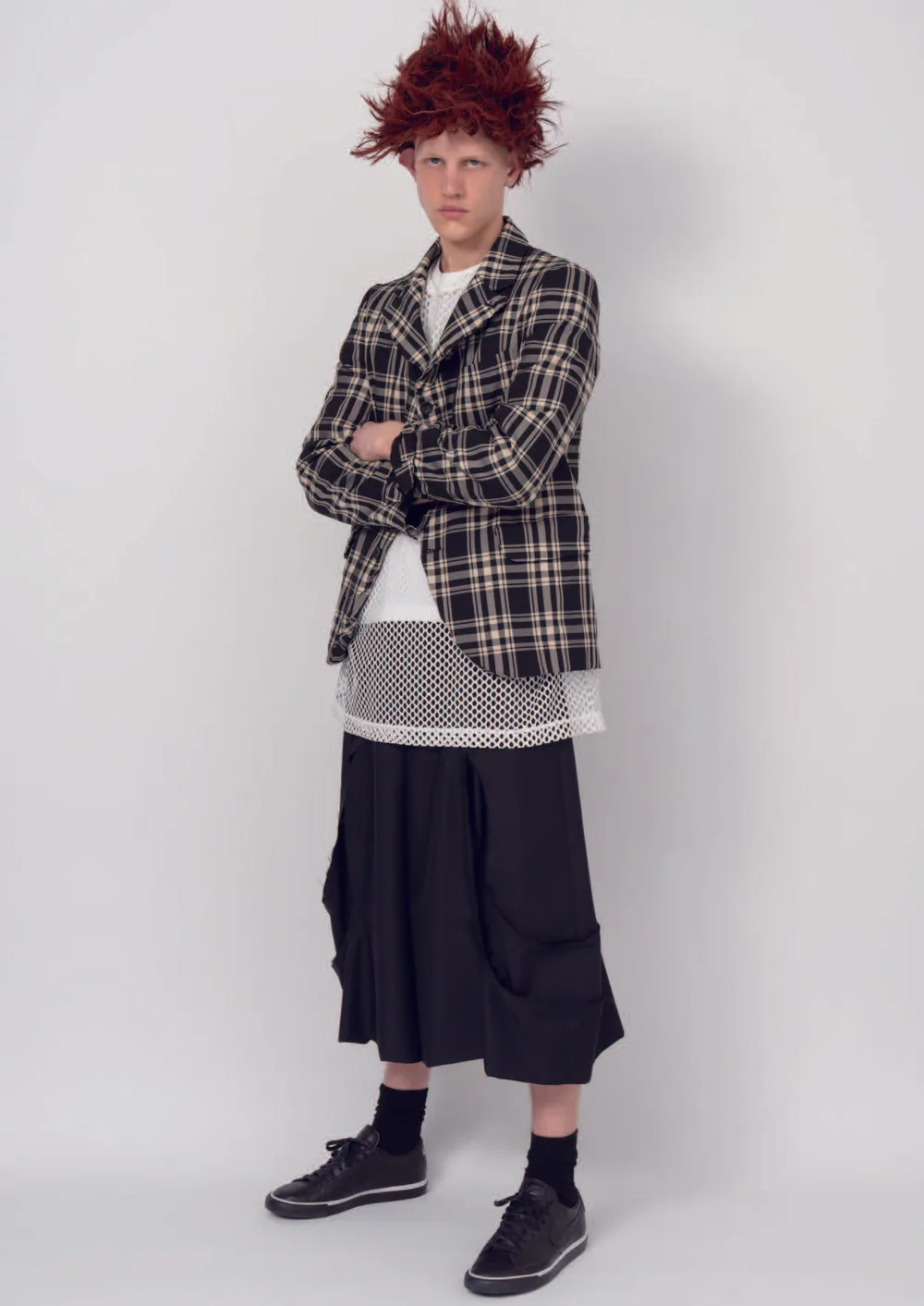 ブラックコムデギャルソン 2026年秋冬 LOOK 4