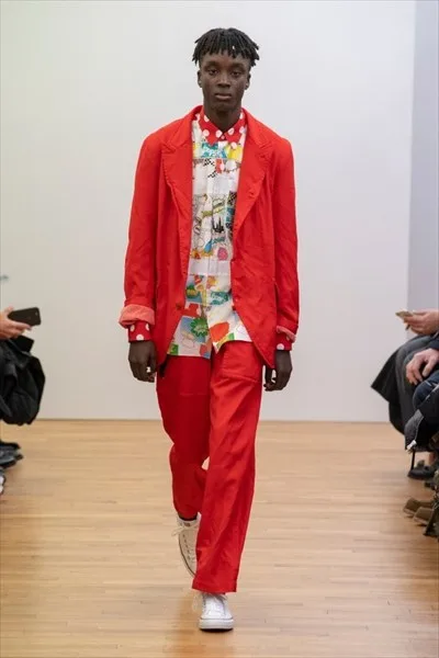 コムデギャルソンシャツ 2019秋冬 LOOK 9
