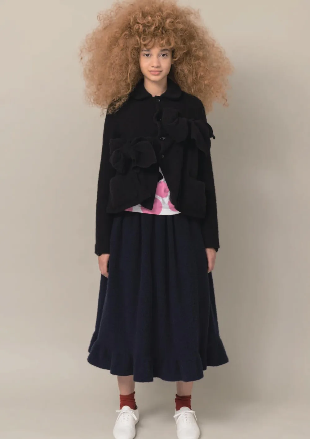 コムデギャルソンガール 2022年秋冬 LOOK 34