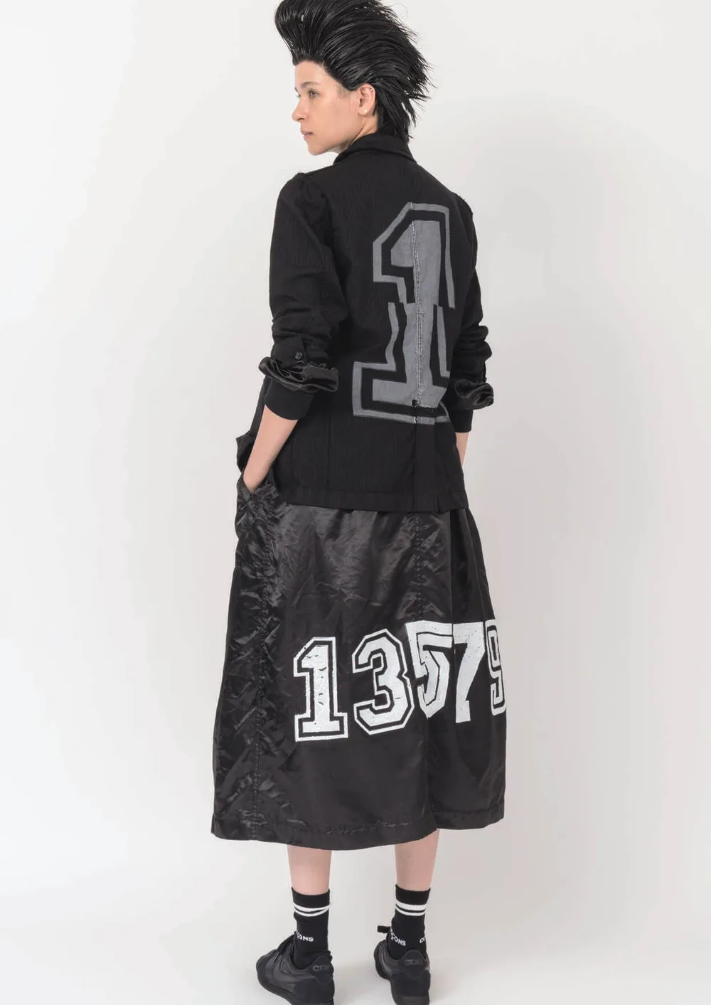 ブラックコムデギャルソン 2021年秋冬 LOOK 25