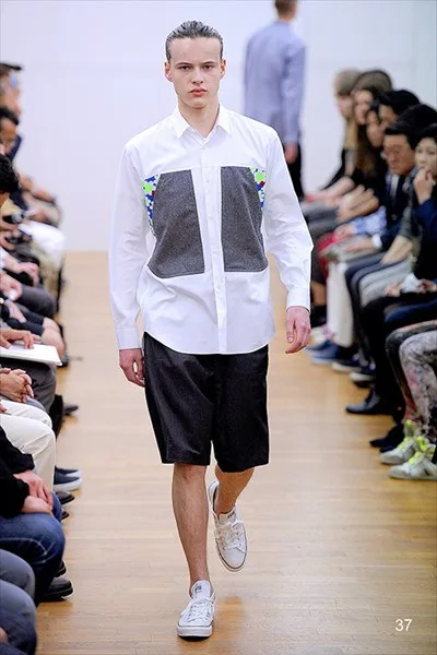 コムデギャルソンシャツ 2014春夏 LOOK 37