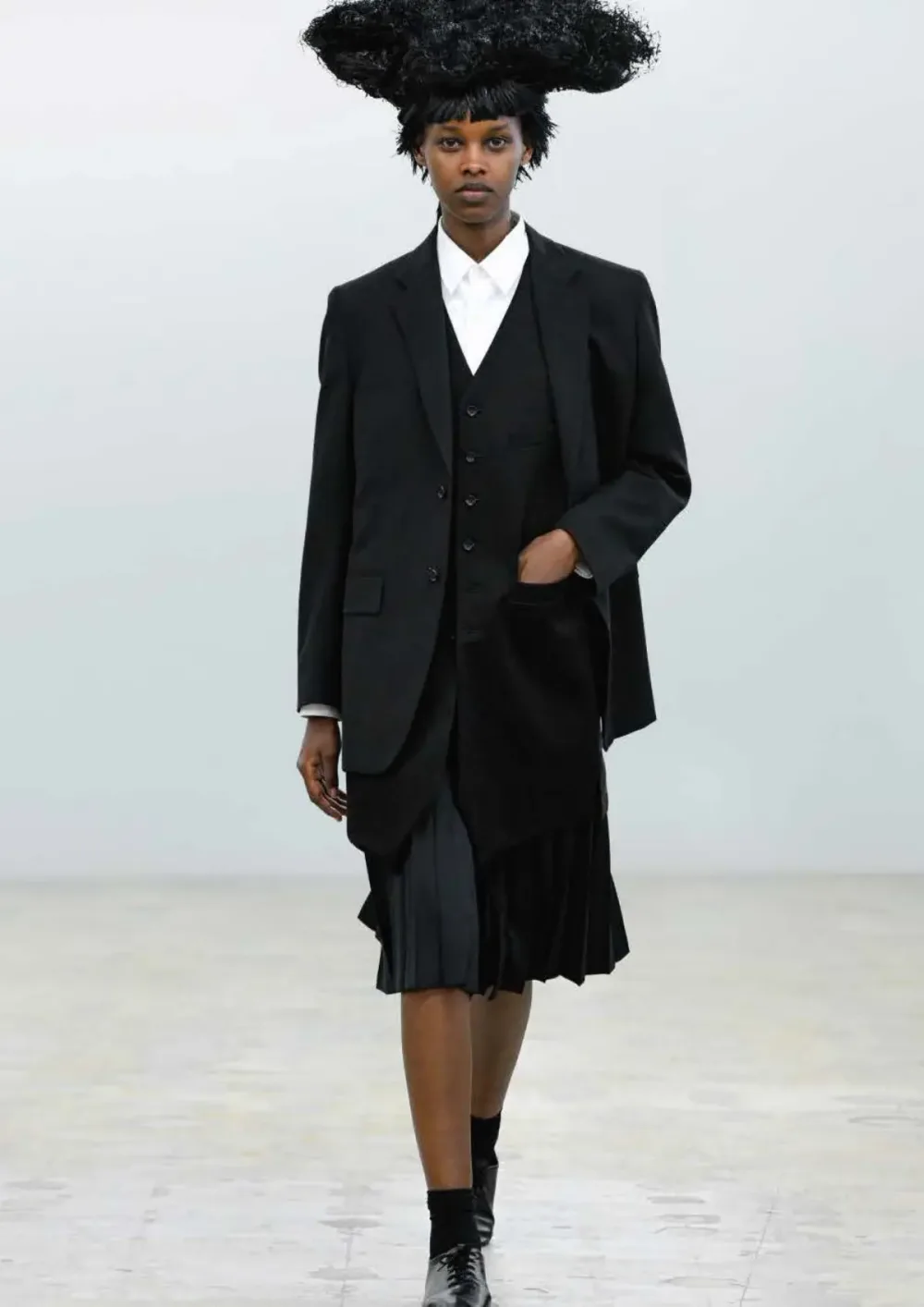 COMME des GARÇONS 2 2026 SSの同シーズン掲載写真。