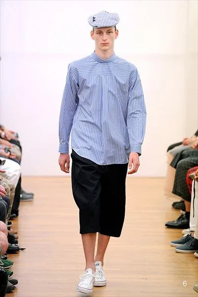 コムデギャルソンシャツ 2014春夏 LOOK 6