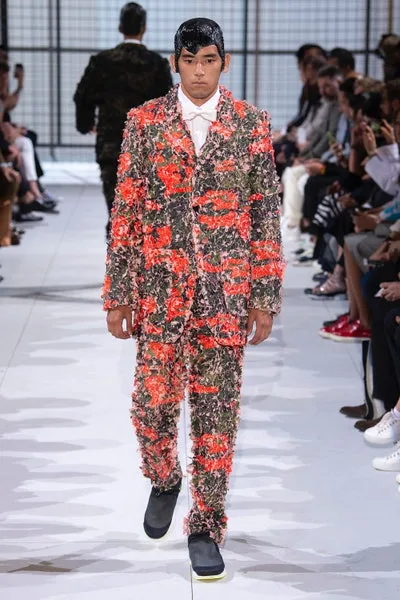 コムデギャルソンオムプリュス 2019春夏 LOOK 5