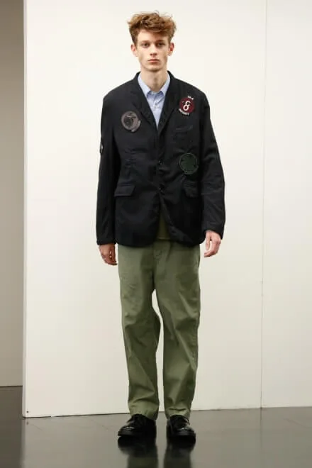 コムデギャルソンオム 2017秋冬 LOOK 4