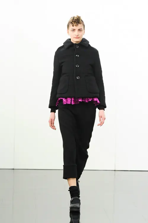 トリコ・コムデギャルソン 2014年秋冬 LOOK 18