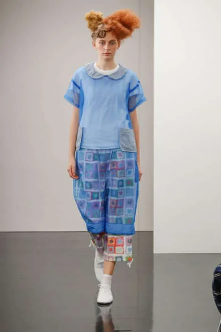 トリココムデギャルソン 2018春夏 LOOK 34