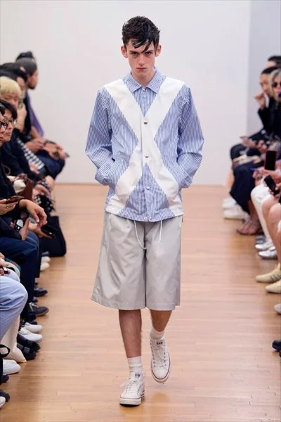 コムデギャルソンシャツ 2019春夏 LOOK 18