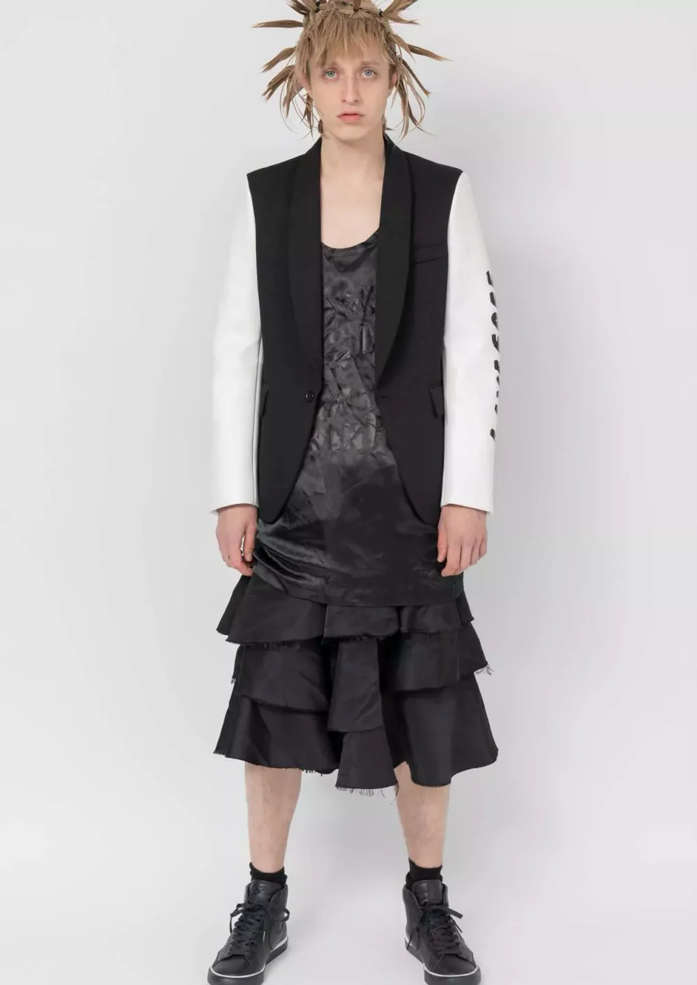 ブラックコムデギャルソン 2023年春夏 LOOK 2