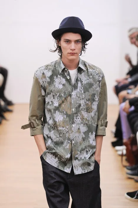 コムデギャルソンシャツ 2012春夏 LOOK 31