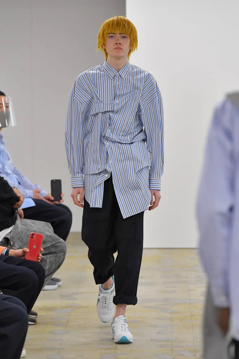 コムデギャルソンシャツ 2021年秋冬 LOOK 30