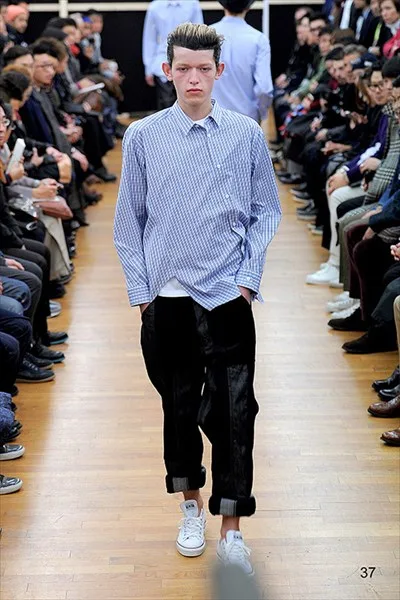 コムデギャルソンシャツ 2014秋冬 LOOK 37