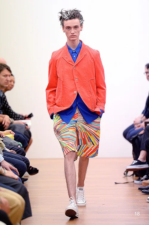 コムデギャルソンシャツ 2015春夏 LOOK 18