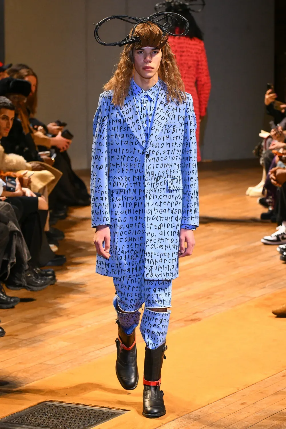 コムデギャルソンオムプリュス 2023年秋冬 LOOK 7