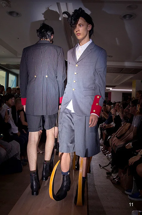 コムデギャルソンオムプリュス 2015春夏 LOOK 10