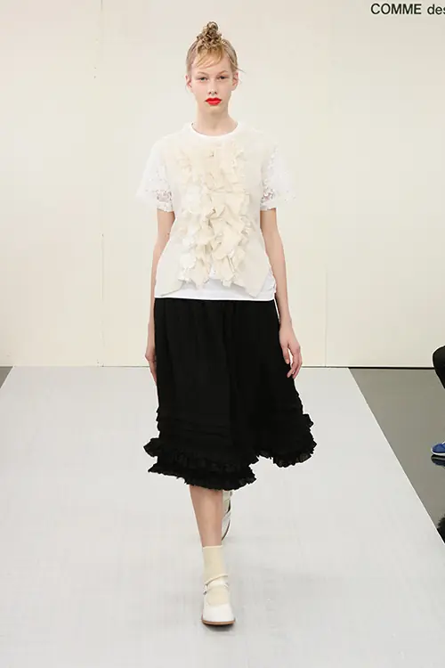 トリコ・コムデギャルソン 2015年秋冬 LOOK 23