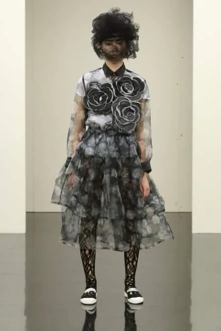 トリココムデギャルソン 2016秋冬 LOOK 51