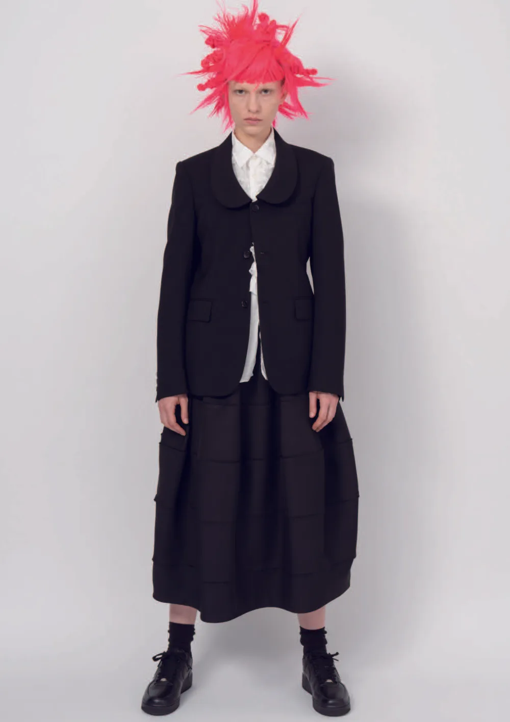 ブラックコムデギャルソン 2026年秋冬 LOOK 2