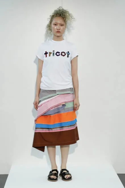 トリココムデギャルソン 2019春夏 LOOK 26