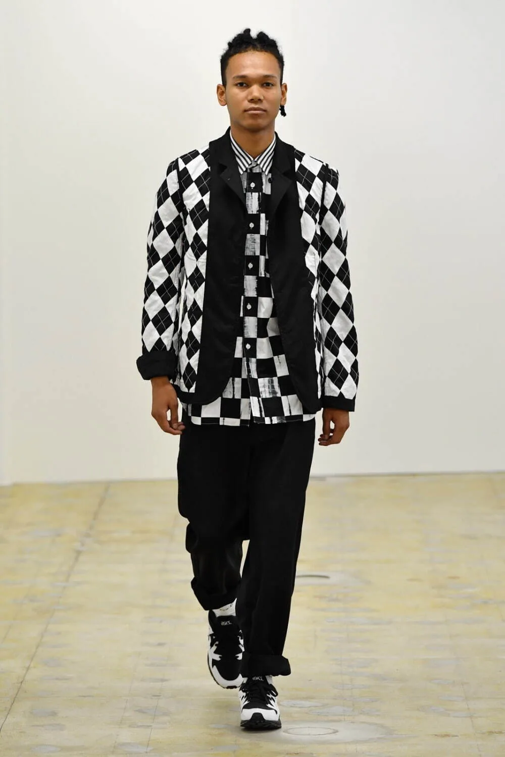 コムデギャルソンシャツ 2022年春夏 LOOK 17