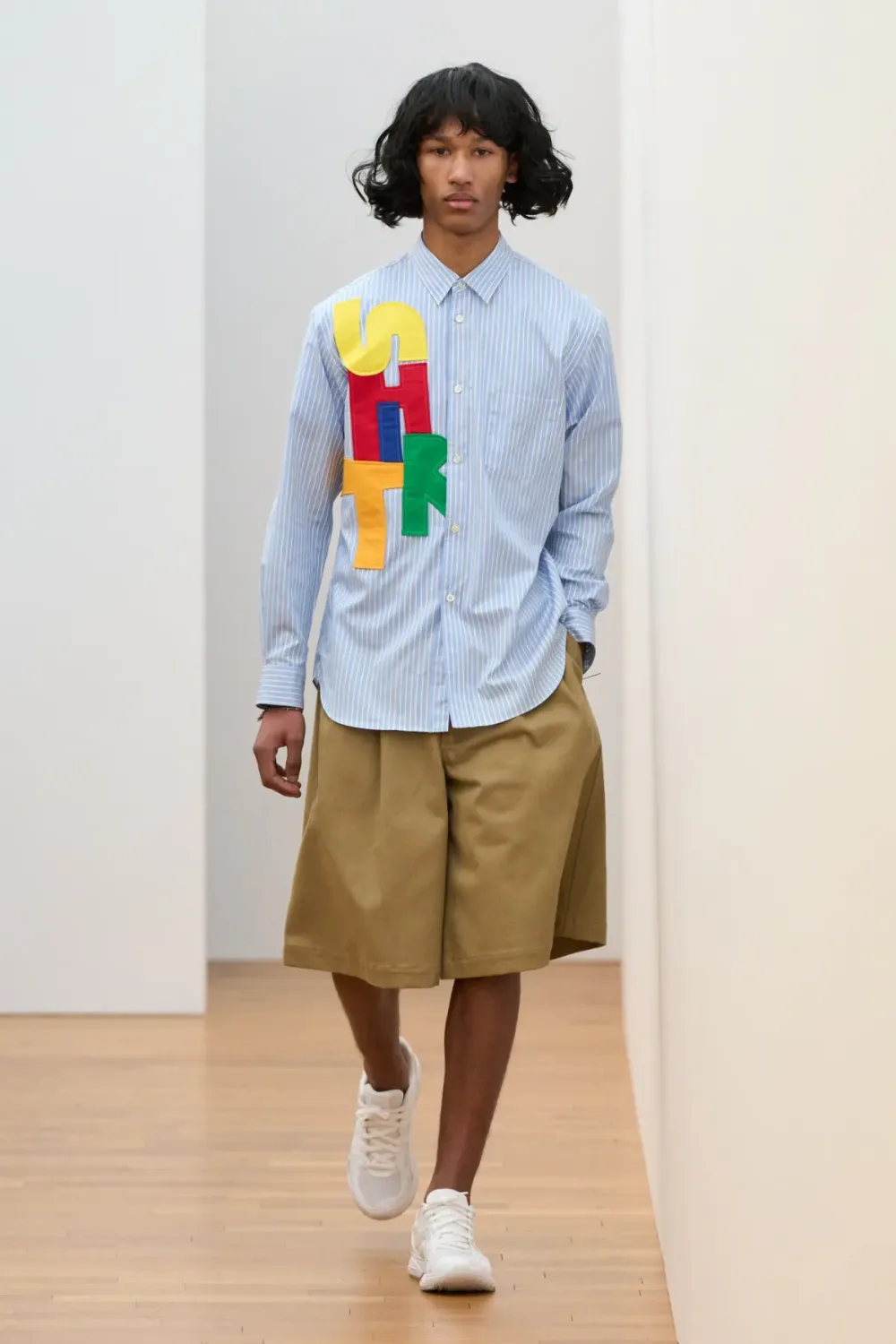 コムデギャルソンシャツ 2025年秋冬 LOOK 6